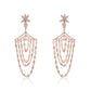 Signature Collection ~ Multi Strand Dangling Diamond Earring