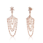 Load image into Gallery viewer, First Impression Custom Collection ~ Rose Gold  &amp; Diamond Earring
