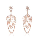 Load image into Gallery viewer, First Impression Custom Collection ~ Rose Gold  &amp; Diamond Earring
