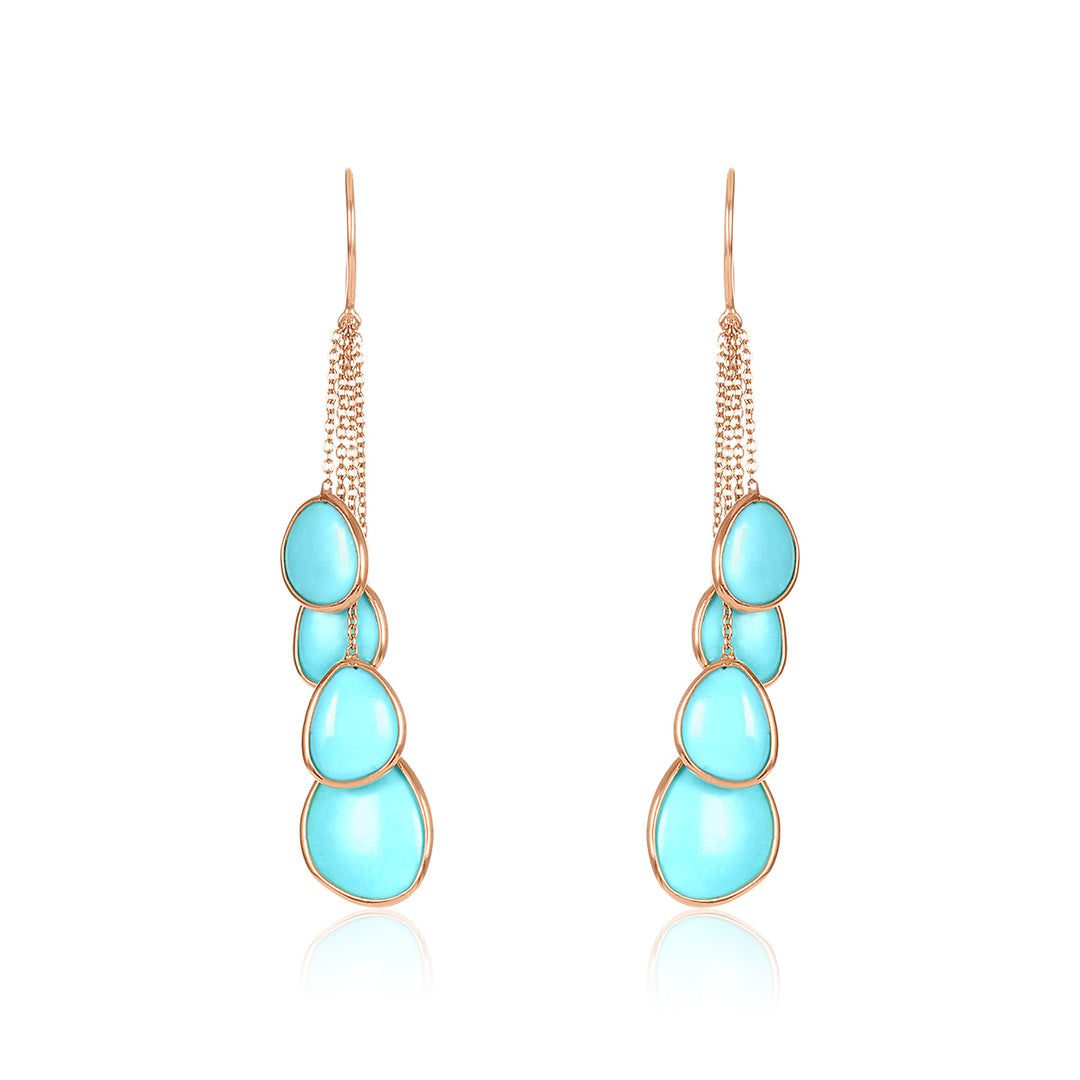 Turquoise Raindrop Earring