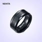 Nehita 7.5mm  Brush Hammered Tungsten Band