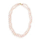 Nehita Double Layer Natural Rice Pink Pearl Necklace
