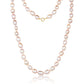 Nehita Single Layer Natural Tri-Color Pearl Necklace