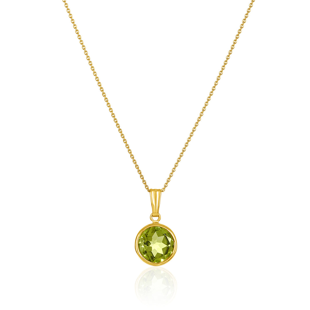 Peridot Birthstone Pendant ~ August Birthstone