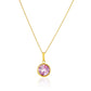 Pink Topaz Birthstone Pendant ~ October Birthstone