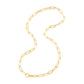 14K Grand Paper Clip Chain Necklace