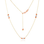 Load image into Gallery viewer, Tri-Gold Box Chain Necklace
