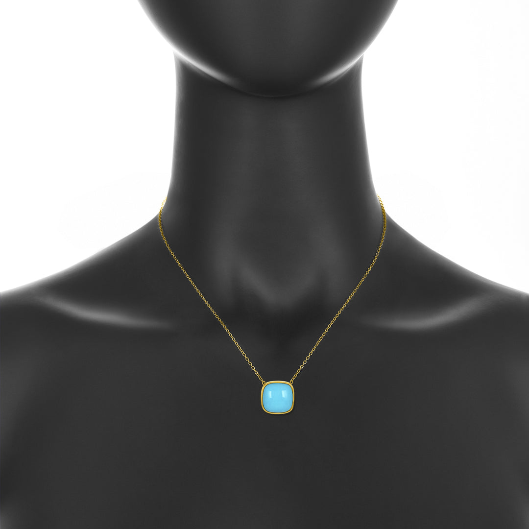 Sierra Turquoise Coral Pendant