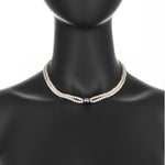 Load image into Gallery viewer, Contemporary Two Layer Pearl Necklace
