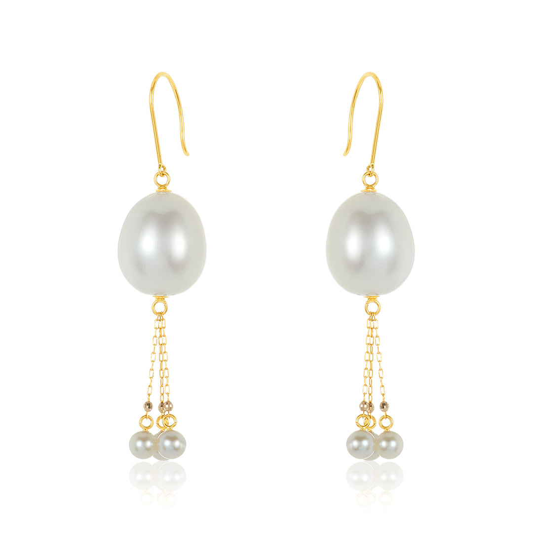 South Sea Droplet Earring