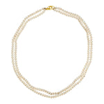 Load image into Gallery viewer, Contemporary Two Layer Pearl Necklace
