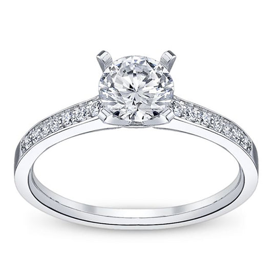 Bitty Prong Setting Engagement Ring