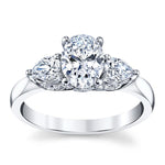 Load image into Gallery viewer, Triple Oval Engagement Ring
