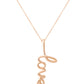 Nehita Rose Gold Dot Love Pendant
