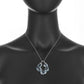 Multi-Shape Blue Topaz Pendant