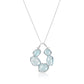 Multi-Shape Blue Topaz Pendant