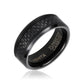 Nehita 7.5mm  Brush Hammered Tungsten Band