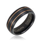 Nehita Dual Rose Tungsten Band