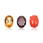 Load image into Gallery viewer, Changeable Multi-Gemstone Diamond Ring
