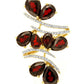 Garnet & Diamond Ring