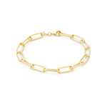 Load image into Gallery viewer, Nehita Paper Clip Bracelet
