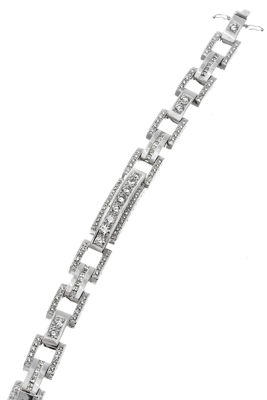 First Impression Custom Collection ~ Link Diamond Bracelet