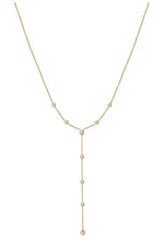Load image into Gallery viewer, Nehita Bazel Droplet Diamond Necklace
