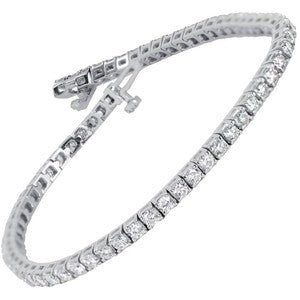 14kt Tennis Diamond Bracelet