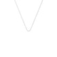 Rose Gold Mini Rolo Chain 18"