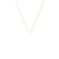 Yellow Gold Mini Rolo Chain 18"