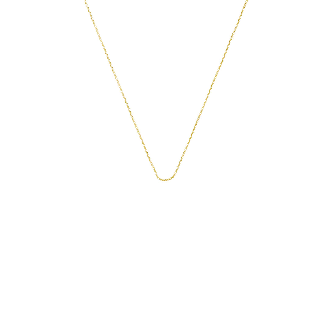 Rose Gold Mini Rolo Chain 18"