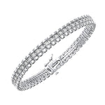 Load image into Gallery viewer, White Gold Tickle Bangle
